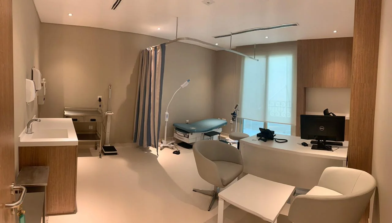 hospital fit-out UAE