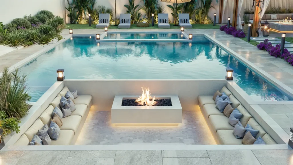 A different angle showing luxurious textures and lighting reflections